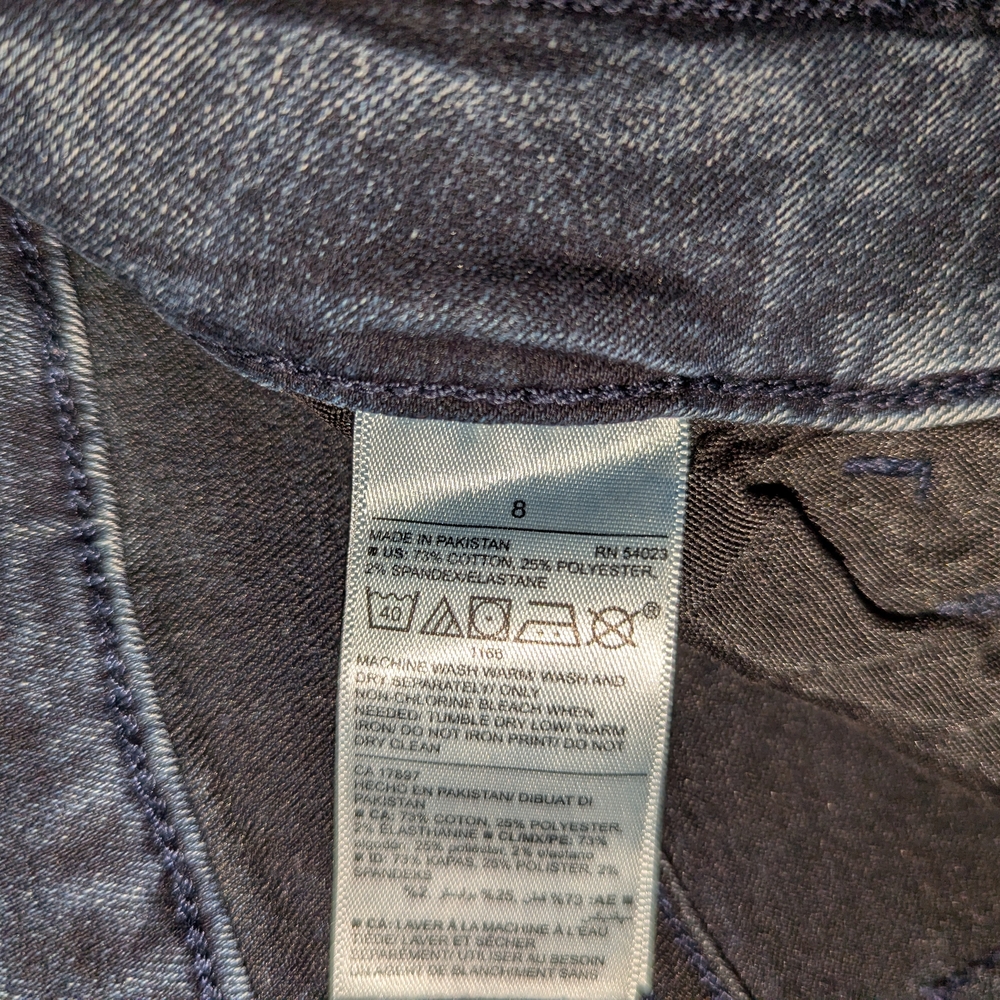 Old Navy Women's Skinny Jeans - Dark Blue